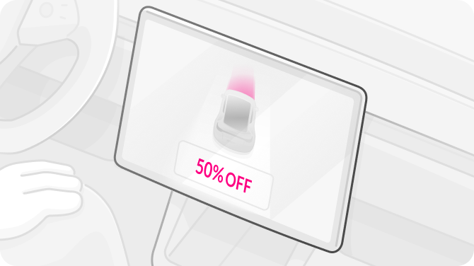 50% off FSD miles!