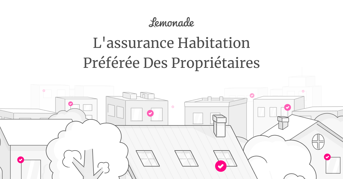 Assurance habitation Lemonade Devis gratuit en quelques minutes