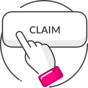 Appuyez sur le bouton "<b>Sinistres</b>" dans l'app Lemonade